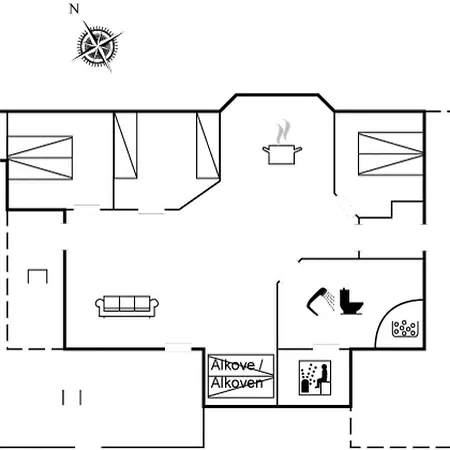 Feriehus Ellis - 700m To The Fjord By Interhome Tarm